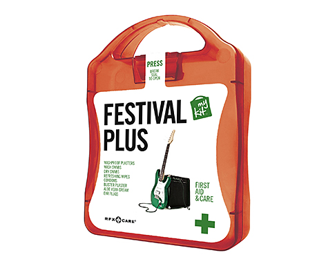 MyKit Festival Plus First Aid Survival Cases - Red