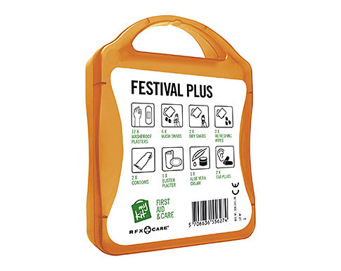 MyKit Festival Plus First Aid Survival Cases - Orange