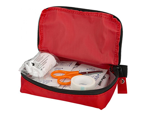 Survival 20 Piece First Aid Kits - Red