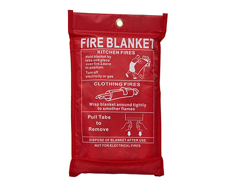 Emergency Fire Blankets - Red