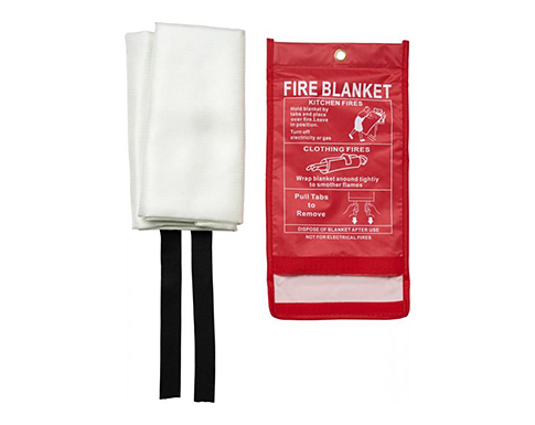 Emergency Fire Blankets - Red
