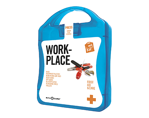 MyKit Workplace First Aid Survival Case - Cyan