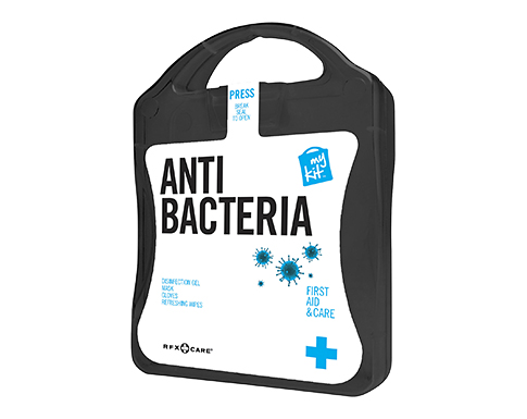 MyKit First Aid Kit Antibacterial - Black
