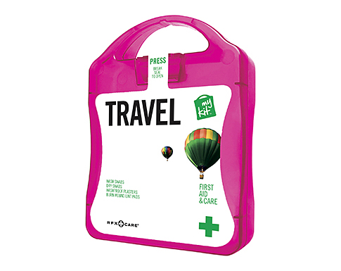 MyKit Travel First Aid Survival Cases - Magenta