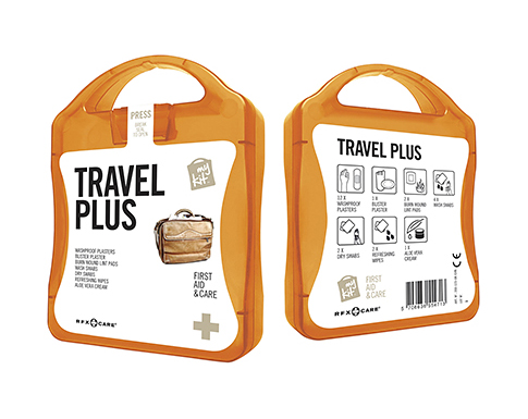 MyKit Travel Plus First Aid Survival Cases - Orange