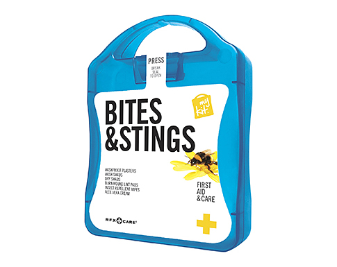 MyKit Bites & Stings First Aid Survival Cases - Cyan