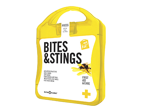 MyKit Bites & Stings First Aid Survival Cases - Yellow