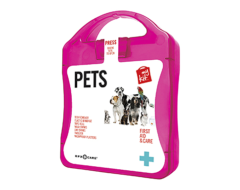 MyKit Pet First Aid Survival Cases - Magenta