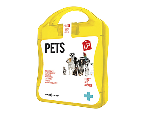 MyKit Pet First Aid Survival Cases - Yellow