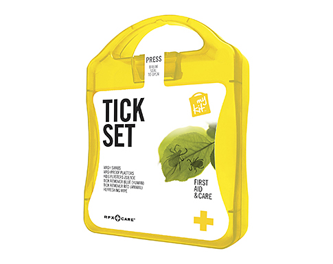 MyKit Tick Set First Aid Survival Cases - Yellow