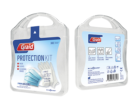 MyKit Graid Antibacterial Protection Sets - Clear
