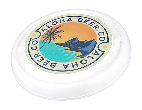 Turbo Recycled Frisbees - White