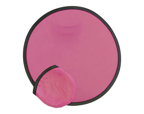 Bondi Fold Up Flying Frisbees - Pink