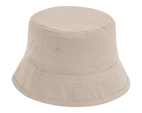 Beechfield Junior Organic Cotton Bucket Hats - Natural
