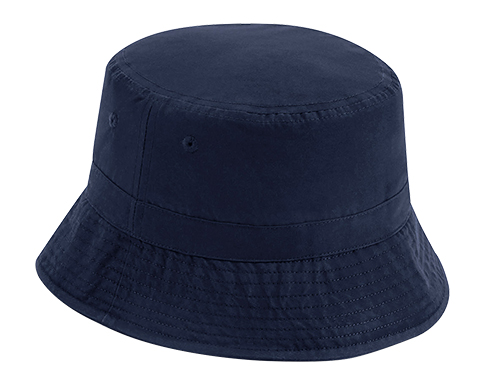 Beechfield Recycled Polyester Bucket Hats - Navy