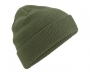 Beechfield Organic Cotton Beanie Hats - Olive Green