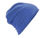 Beechfield Jersey Cotton Beanie Hats - Royal Blue