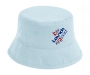 Beechfield Junior Organic Cotton Bucket Hats - Pastel Blue