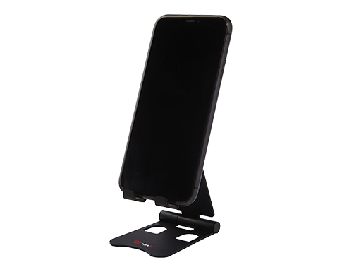 Adapt Aluminium Foldable Smartphone Stand - Black