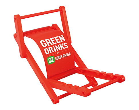 Mobile Phone Deck Chair Holders - Red