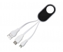 Delta 4-in-1 USB Charging Cable Sets - Black