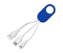 Delta 4-in-1 USB Charging Cable Sets - Royal Blue