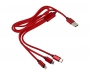 Nepal 4-in-1 USB Charging Cable Sets - Red