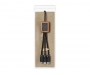 SCX Design C29 Recycled Light Up Bamboo Charging Cables - Black
