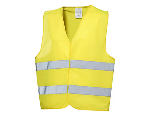 Promotional Foreman Professional Safety Vests In Pouches Printed with ...