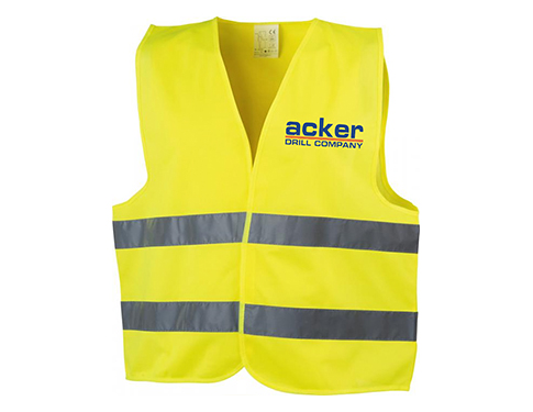 On Site Professional Safety Vests - Safety Yellow