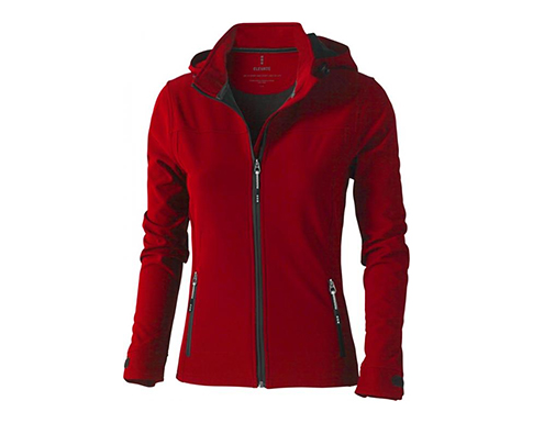Everest Womens Softshell Jackets - Red