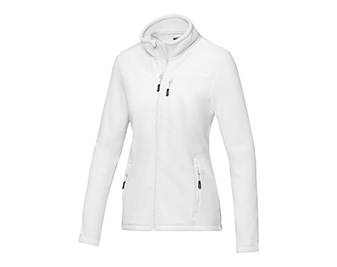 Chicago Womens GRS Recycled Full Zip Fleece Jackets - White