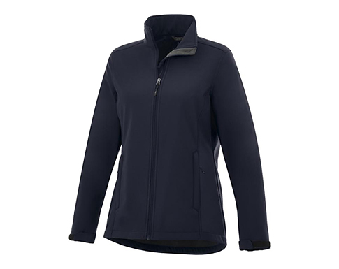 Verve Womens Softshell Jackets - Navy Blue