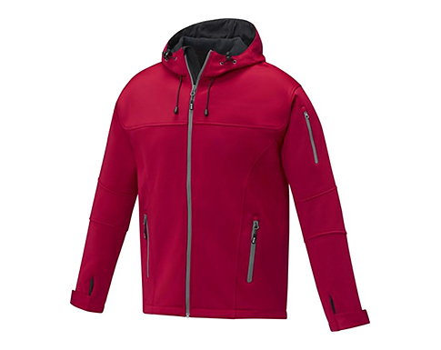 Tour Mens Softshell Jackets - Red