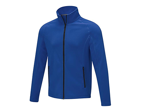 Whitby Mens Full Zip Fleece Jackets - Royal Blue