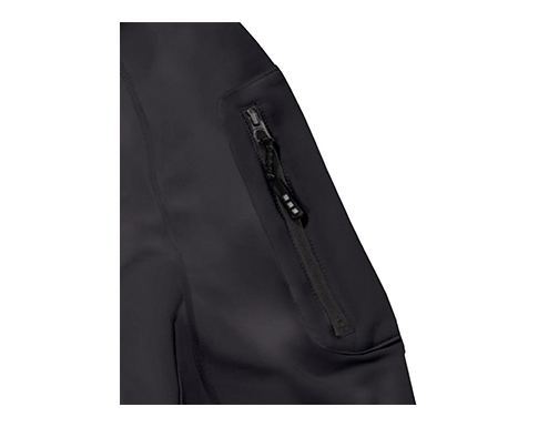 Grassington Mens Full Zip Performance Fleece Jackets - Black