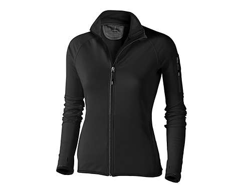 Grassington Womens Full Zip Performance Fleece Jackets - Black