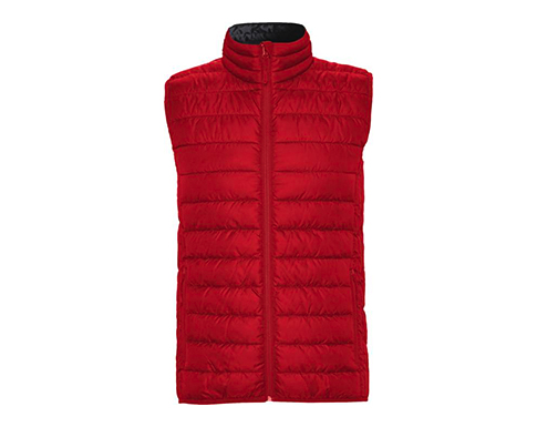 Roly Oslo Insulated Bodywarmers - Red