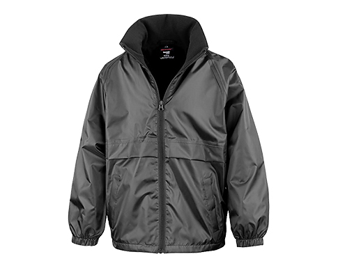 Result Core Junior Micro Fleece Lined Jackets - Black