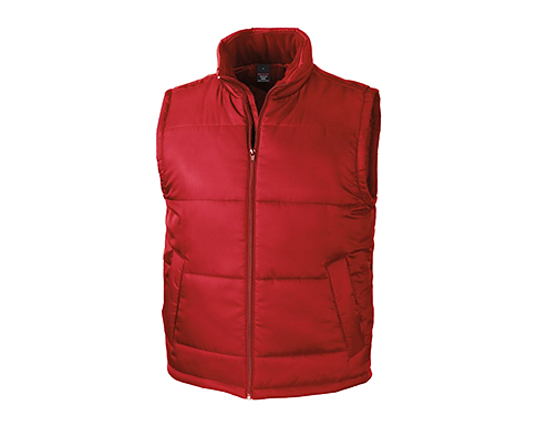 Result Core Padded Bodywarmers - Red
