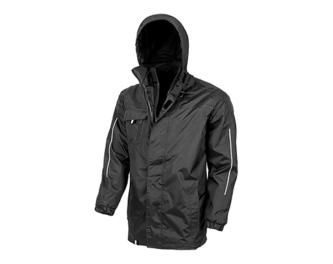 Result Core 3-in-1 Transit Jackets With Softshell Inner - Black
