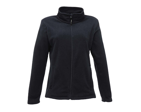 Regatta Womens Full Zip Micro Fleece Jackets - Navy Blue