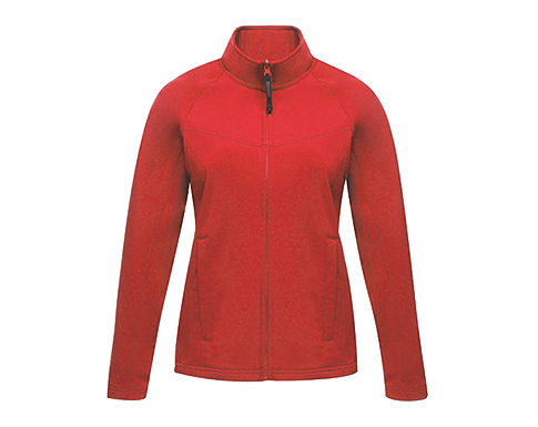 Regatta Uproar Interactive Ladies Softshell Jackets - Red