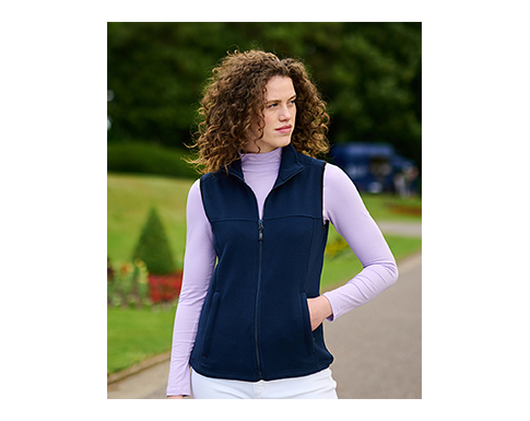 Promotional Regatta Womens Haber Fleece Bodywarmers Printed with your ...