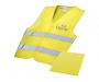 Foreman Professional Safety Vests In Pouches - Safety Yellow