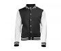 AWDis Varsity Jackets - Black / White