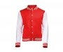 AWDis Varsity Jackets - Red / White