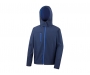 Result Core Mens TX Performance Hooded Softshell Jackets - Navy Blue