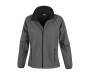 Result Core Womens Value Softshell Jackets - Charcoal / Black
