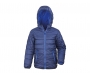 Result Core Junior Soft Padded Puffer Jackets - Navy Blue / Royal Blue